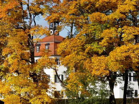 Triesdorf Herbst am Weißen Schloss