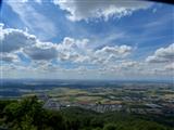 Blick in den Rheingau bei Zwingenberg