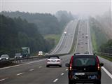 Autobahn A9 und ICE Trasse Richtung München