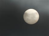 Sonne mit Sonnenflecken-2786 der Große-durch Hochnebel fotografiert
