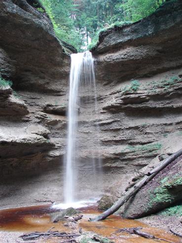 Nagelfluh Wasserfall