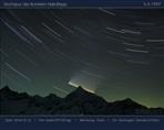 Strichspur von Komet Hale-Bopp