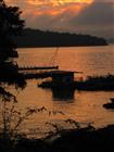 Sonnenuntergang am Sun Moon Lake