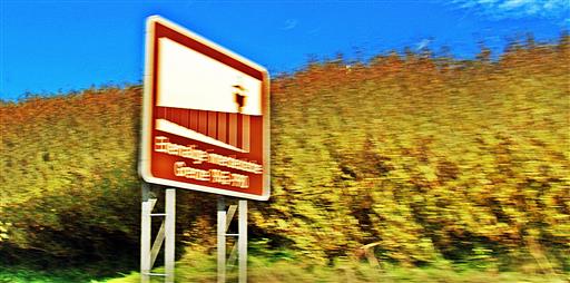 Schild zur Innerdeutschen Grenze - 