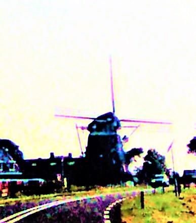Windmühle in der Nähe von Zierikzee(Holland)