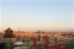 Abendstimmung über Marrakesch