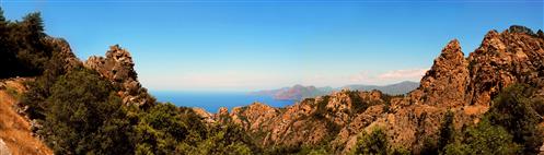 Calanche-Panorama, Korsika