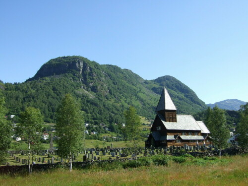 Stabkirche in Rølda


