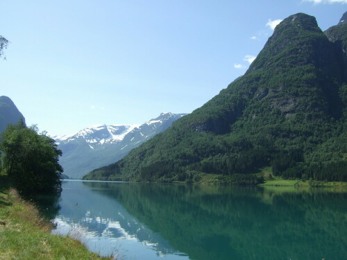 einer der wunderschönen Fjorde in Norwegen


