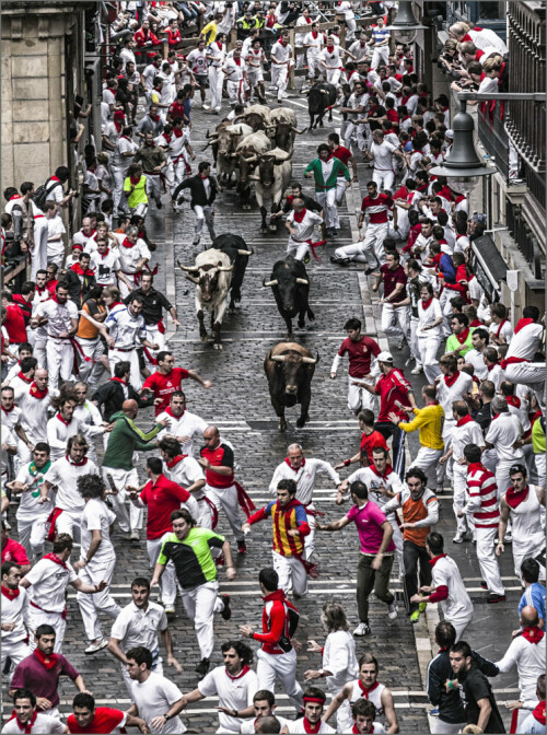 Stierlauf in Pamplona.

Aufnameort: Pamplon/Spanien
Kamera: Canon EOS 7D_Objektiv_28-135 IS