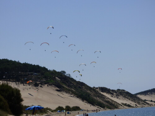 Dune due Pilat in Frankreich. Größte europäische Wanderdüne am Atlantik.

Aufnameort: Dune du Pilat
Kamera: Panasonic Lumix DMC-FZ72