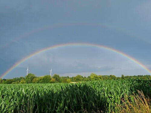 regenbogen doppelt